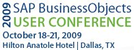 2009 SAP BusinessObjects User Conference