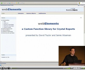 WebElements Webinar