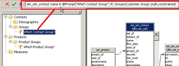 Creating a Group Filter in the Universe